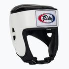 Fairtex Muay Thai & Kickboxing Competition white boxing helmet