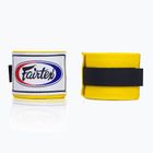Fairtex Handwraps boxing bandages 300 cm yellow