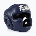 Fairtex Headguard for Kids boxing helmet blue