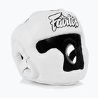 Fairtex Headguard for Kids boxing helmet white