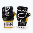 Fairtex Super Sparring Grappling Gloves black/yellow