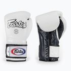 Fairtex Heavy Hitter's Mexican Style white/blue boxing gloves