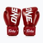 Fairtex ONE X Fairtex Boxing gloves red