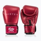 Fairtex Metallic Boxing Gloves red