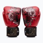 Fairtex Golden Jubilee red boxing gloves