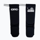 YOKKAO Muay Thai Boxing tibia protectors black cotton