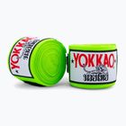 Boxing bandages YOKKAO Premium Handwraps 400 cm neon green