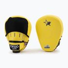 YOKKAO Institution Focus Mitts Close Finger yellow training pads