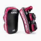 YOKKAO Curved training shield 2 pcs black/cerise