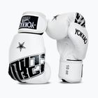 Boxing gloves YOKKAO Lettering Boxing white