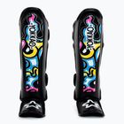 Yokkao Flames black tibia and foot protectors