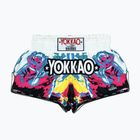 Men's training shorts YOKKAO Tiger Family Muay Thai white
