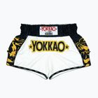 Men's training shorts YOKKAO Original Muay Thai white