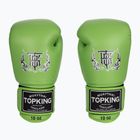 Top King Muay Thai Ultimate green boxing gloves