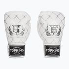 Top King Boxing Chain white/silver boxing gloves