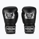 Top King Muay Thai Super Air boxing gloves black