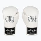 Top King Boxing Gloves Competition white