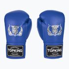 Top King Boxing Gloves Competition blue