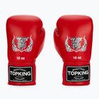 Top King Muay Thai Pro red boxing gloves