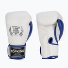 Top King Boxing Reborn white/blue boxing gloves