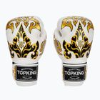 Top King Boxing Gloves Kanok white