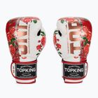 Top King Boxing Gloves Rose white