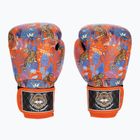 Top King Boxing Wild Tiger black/orange boxing gloves