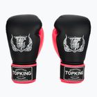 Top King Reborn Boxing Gloves Semi Leather black/pink