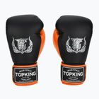 Top King Reborn Boxing Gloves Semi Leather black/orange