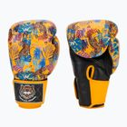 Top King Boxing Wild Tiger black/yellow boxing gloves
