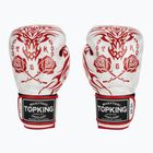 Top King Boxing Dragon red/white boxing gloves