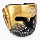 Top King Super Star gold boxing helmet