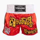 Top King Thai Boxing training shorts red/white