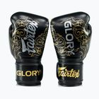 Fairtex Glory Kickboxing Competition Training Boxing Gloves black/gold