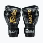 Fairtex Glory Kickboxing Competition Training Boxing Gloves black/silver