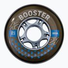 K2 Booster 72mm/80A W/ ILQ 5 black rollerblade wheels 30F3005/11/UNI