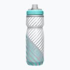 CamelBak Podium Chill 620 ml grey/ teal stripe bicycle bottle