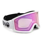 Ski goggles Dragon DX3 OTG white/lumalens pink ion