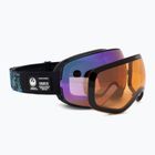 DRAGON X2S black pearl/lumalens purple ion/amber ski goggles