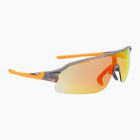 Sunglasses Nike Flyfree Shield E matte smoke grey/road orange mirror/ clear