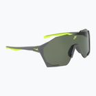 Sunglasses Nike Charged Shield matte smoke grey/green