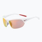 Sunglasses Nike Skylon Ace white/grey red mirror