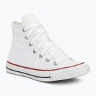 Converse Chuck Taylor All Star Classic Hi optical white trainers