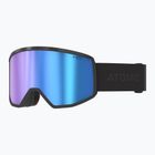 Atomic Four HD all black/blue hd ski goggles