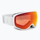 Atomic Revent Stereo light grey/red ski goggles