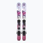 Children's downhill skis Atomic Maven Girl JTXS + bindings C5 GW pink