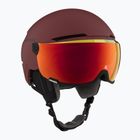 Atomic Savor Visor Stereo ski helmet maroon/red stereo
