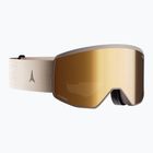 Ski goggles Atomic Four Pro M HD Photo sand/amber/gold hd photo