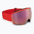 Ski goggles Atomic Redster L HD red tension/pink copper