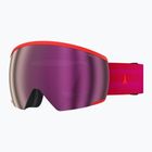 Ski goggles Atomic Redster L HD red tension/pink copper